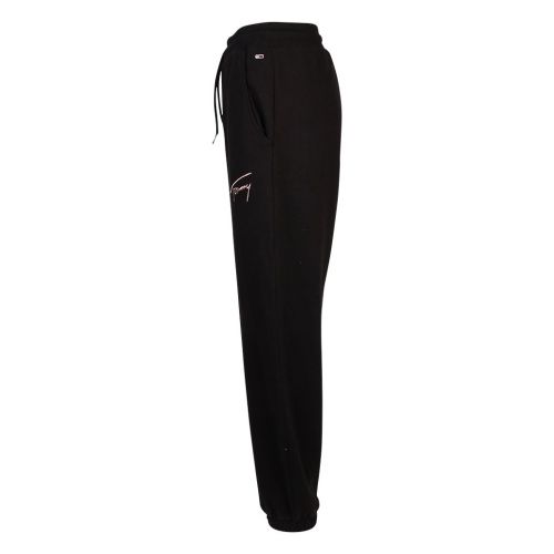 Womens Black Signature Sweat Pants 101742 by Tommy Jeans from Hurleys