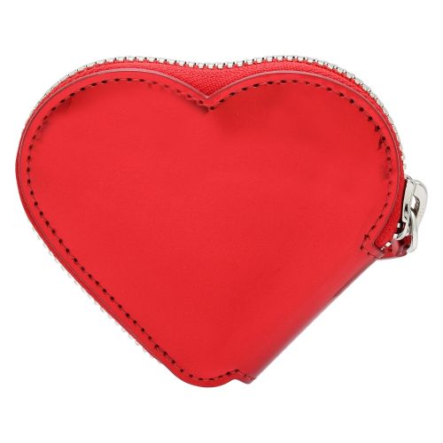 Womens Red Johanna Vegan Heart Coin Case 46963 by Vivienne Westwood from Hurleys