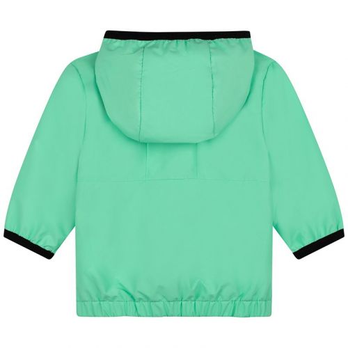 Toddler Green Hooded Windbreaker Jacket 104607 by BOSS from Hurleys