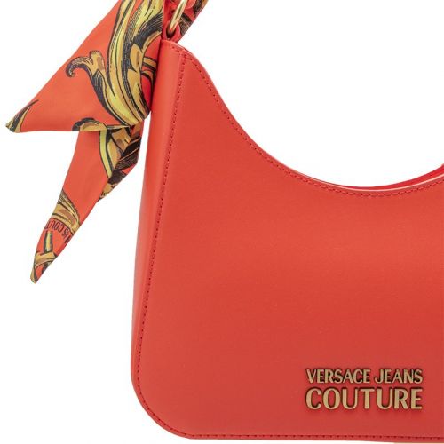 Womens Poppy Red Garland Scarf Pouchette Bag 101454 by Versace Jeans Couture from Hurleys