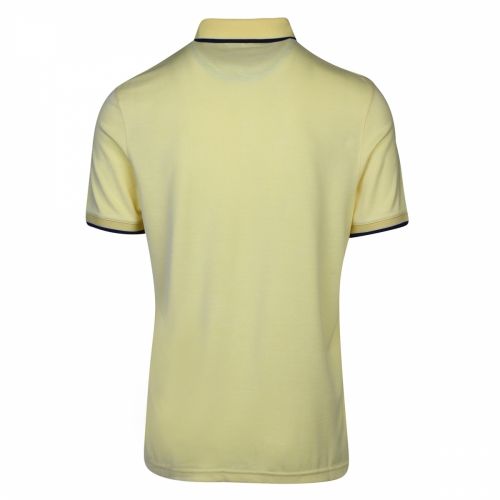 Mens Yellow Habtat Tipped S/s Polo Shirt 36063 by Ted Baker from Hurleys