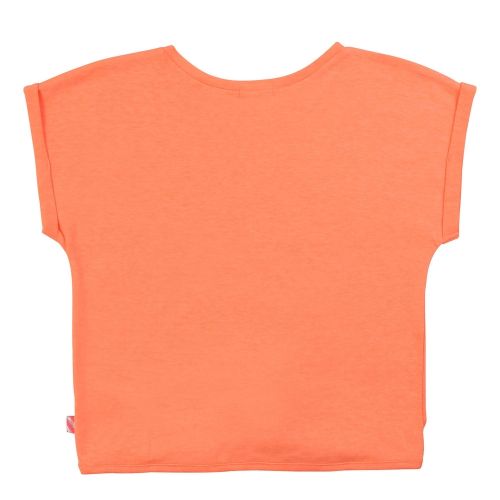 Girls Peach Seashell S/s T Shirt 55764 by Billieblush from Hurleys