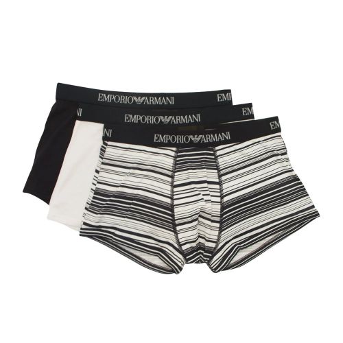 Emporio Mens Assorted 3 pack Trunks 7005 by Emporio Armani from Hurleys