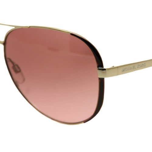 Womens Gold & Dark Chocolate Brown Chelsea Sunglasses 51947 by Michael Kors from Hurleys