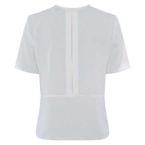 Womens Summer White Emmy Crepe Gathered Top 86744 by French Connection from Hurleys