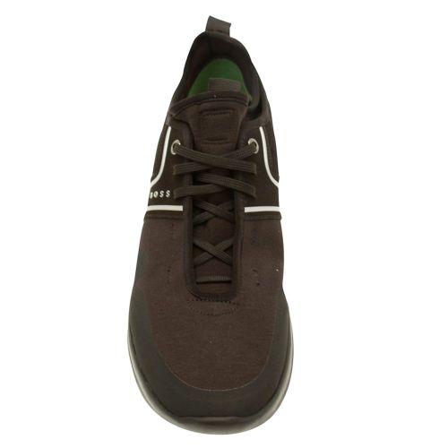 Mens Black Extreme_Runn Trainers 9595 by BOSS from Hurleys