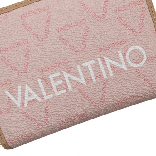 Womens Pink Liuto Small Zip Around Purse 102705 by Valentino from Hurleys