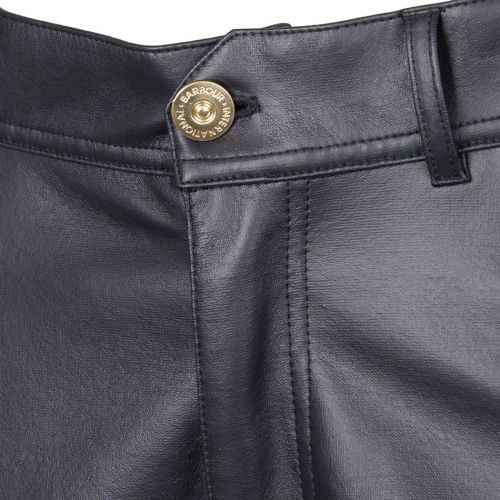Womens Black Goodwood PU Trousers 78913 by Barbour International from Hurleys