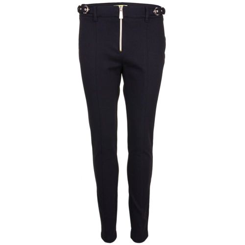 Womens Black Zip Detail Skinny Pants 68045 by Versace Jeans from Hurleys