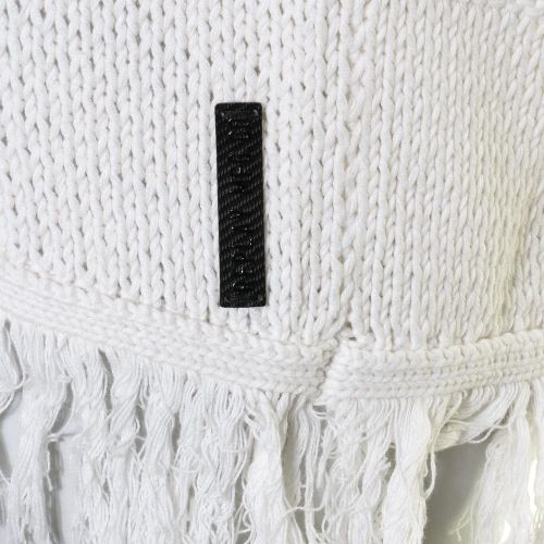 Womens Off White Fringed Knit 42179 by Replay from Hurleys