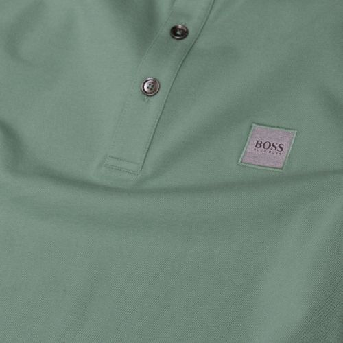 Casual Mens Pale Green Passenger Slim Fit S/s Polo Shirt 37597 by BOSS from Hurleys