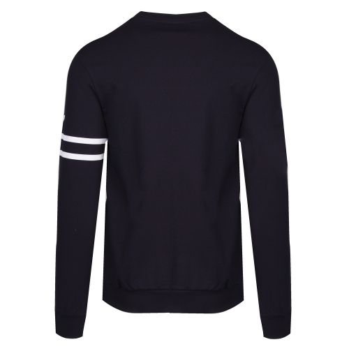 Mens Navy Shark Arm Crew Sweat Top 36740 by Paul And Shark from Hurleys