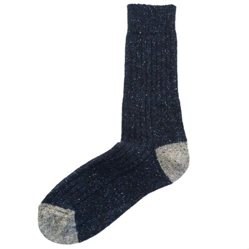 Lifestyle Mens Navy & Grey Houghton Socks 64875 by Barbour from Hurleys