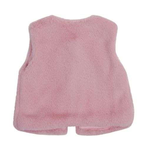 Infant Rose Faux Fur Gilet 48394 by Mayoral from Hurleys