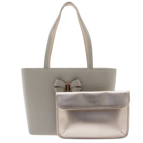 Womens Taupe Bowmisa Small Shopper Bag & Pouch 22869 by Ted Baker from Hurleys