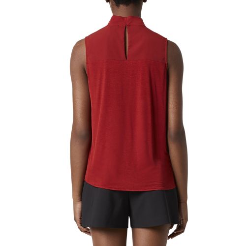 Womens Red Orange Abena Light Sleeveless Top 53947 by French Connection from Hurleys