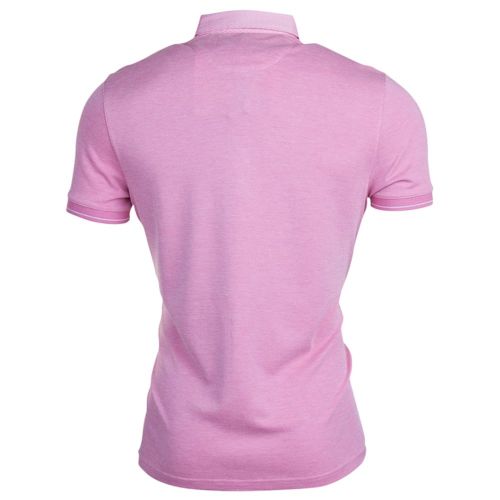 Mens Pink Branin Oxford S/s Polo 14177 by Ted Baker from Hurleys