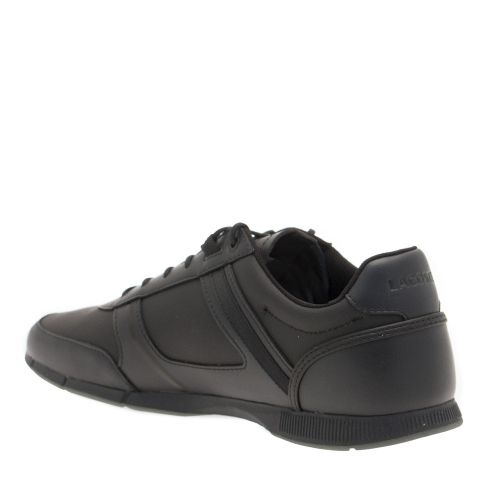 Mens Black Menerva Trainers 33840 by Lacoste from Hurleys