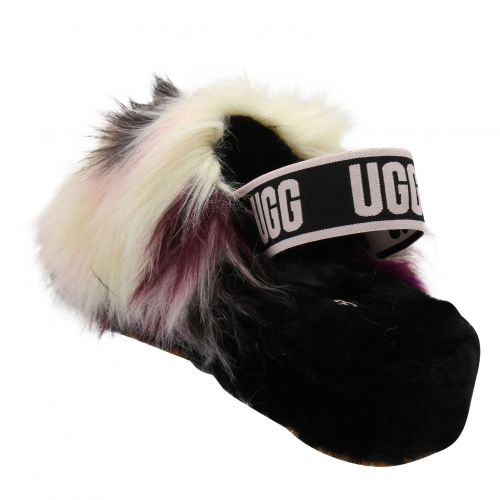 Womens Magnolia Purple Fluff Yeah Tie Dye Slippers 85633 by UGG from Hurleys