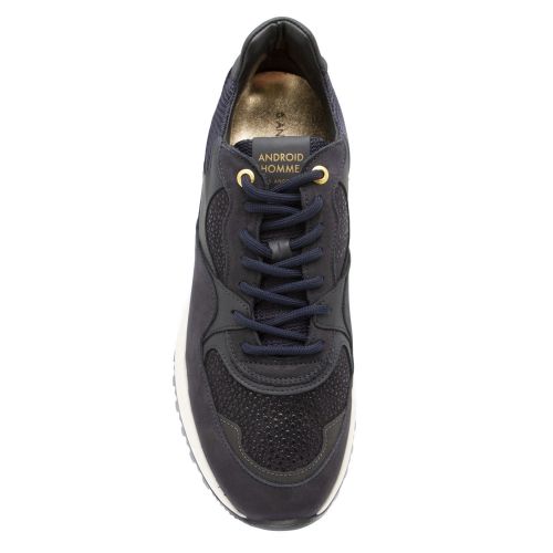 Mens Navy Stingray Santa Monica Trainers 73843 by Android Homme from Hurleys