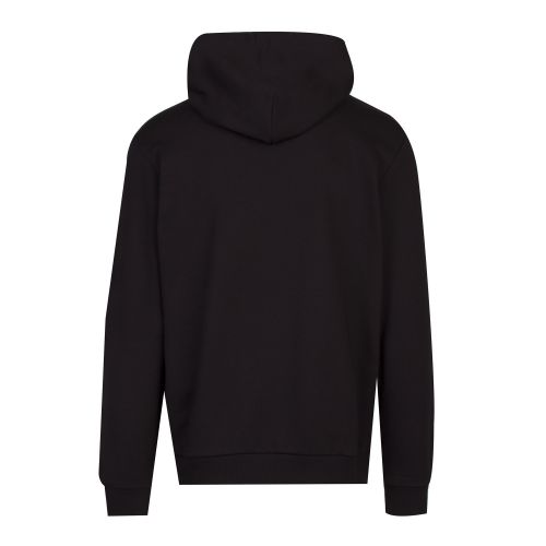 Mens Black Logo Trim Hooded Sweat Top 43153 by Love Moschino from Hurleys