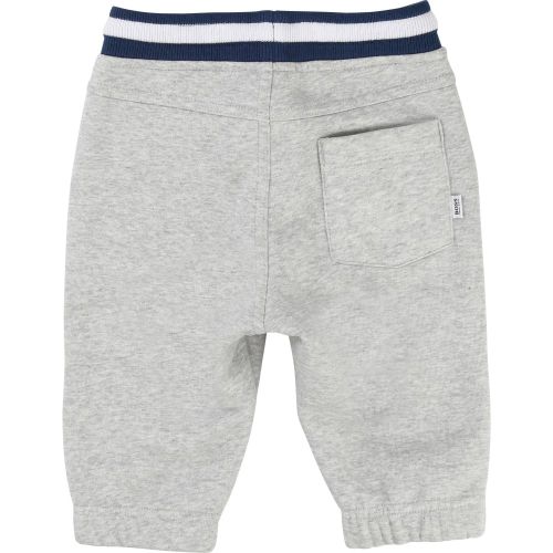 Baby Grey Branded Jog Pants 13224 by BOSS from Hurleys