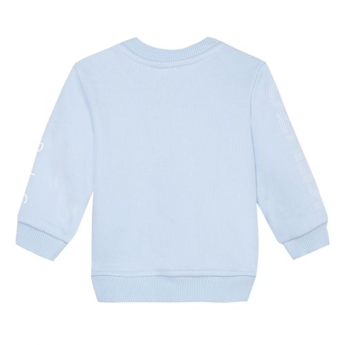 Toddler Light Blue Logo BB 1 Sweat Top 30751 by Kenzo from Hurleys