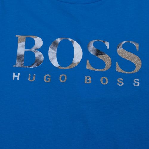 Casual Womens Bright Blue Tecatch S/s T Shirt 56841 by BOSS from Hurleys