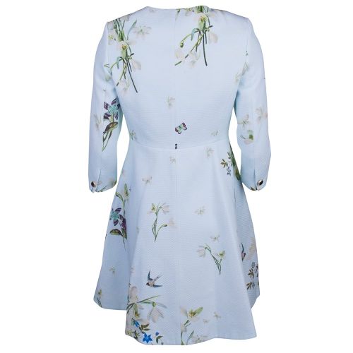 Womens Baby Blue Racheel Spring Meadow Coat 71635 by Ted Baker from Hurleys