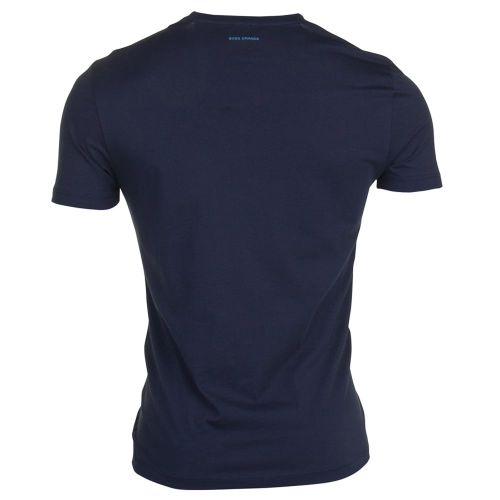 Mens Dark Blue Tacket S/s Tee Shirt 6387 by BOSS from Hurleys