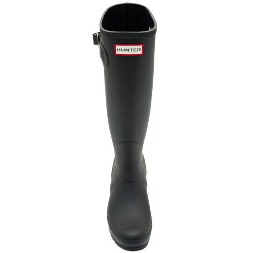 Womens Black Original Tall Wellington Boots 6063 by Hunter from Hurleys