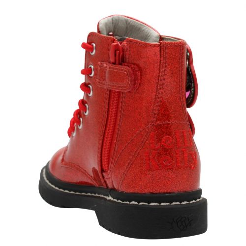 Girls Red Glitter Fairy Wings Boots (26-35) 78339 by Lelli Kelly from Hurleys