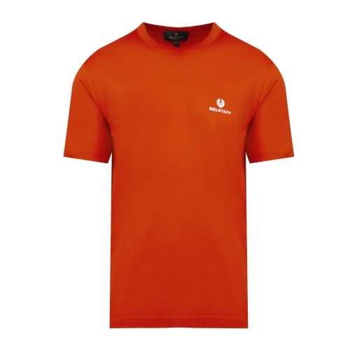 Mens Orange Branded S/s T Shirt 53615 by Belstaff from Hurleys