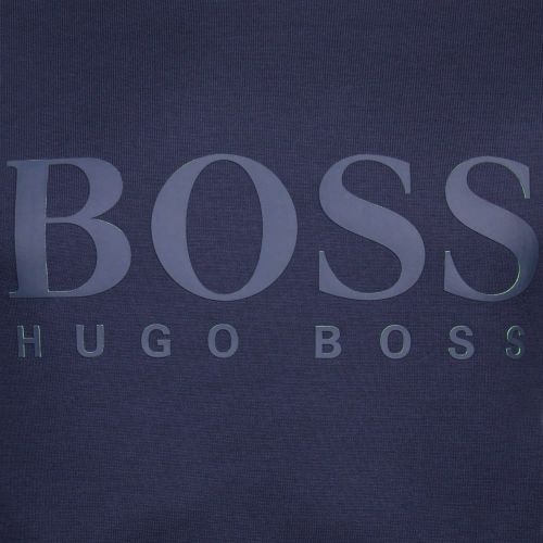 Athleisure Mens Navy Salbo Crew Sweat Top 19157 by BOSS from Hurleys