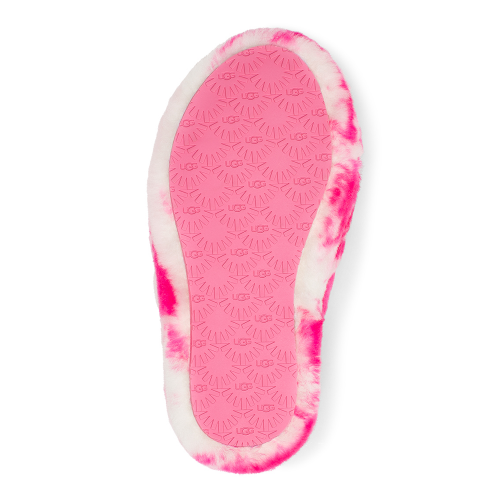 Kids Rose/Seashell Fluff Yeah Slide Marble (12-5) 98048 by UGG from Hurleys