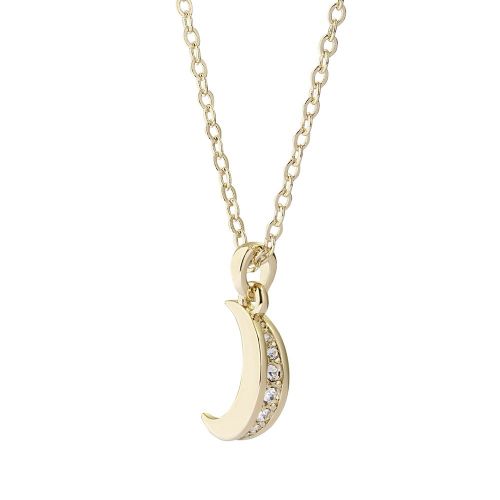 Womens Gold/Crystal Marai Crescent Pendant 76330 by Ted Baker from Hurleys