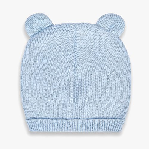Baby Blue Fine Knit Hat & Mittens Set 95044 by Katie Loxton from Hurleys