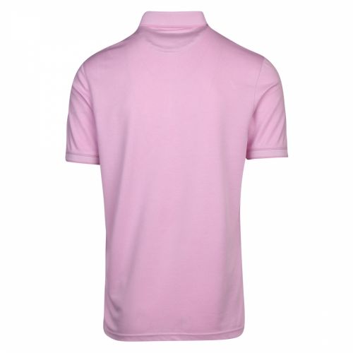 Mens Pink Frog Flat Knit S/s Polo Shirt 36060 by Ted Baker from Hurleys
