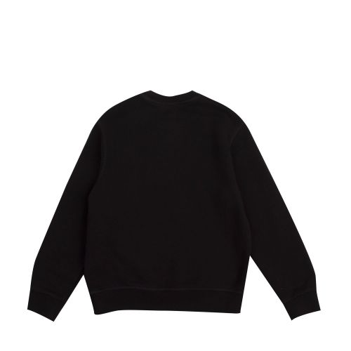 Boys Black Cut Logo Sweat Top 75378 by Dsquared2 from Hurleys