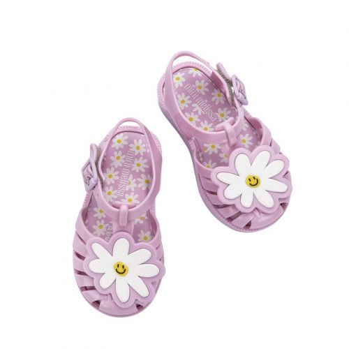 Girls Pink Daisy Mini Fabula Possession Sandals (4-9) 103690 by Mini Melissa from Hurleys