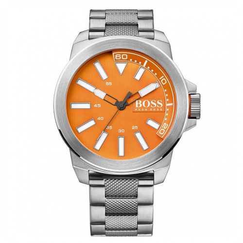 Watches Mens Orange Dial New York Bracelet Strap Watch 68926 by BOSS from Hurleys