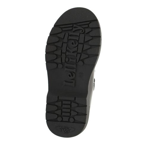 Girls Black Patent Jennifer T-Bar Hearts Shoes (26-34) 75068 by Lelli Kelly from Hurleys