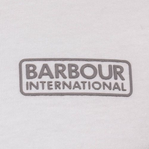 Mens White International Small Logo S/s T Shirt 64694 by Barbour International from Hurleys