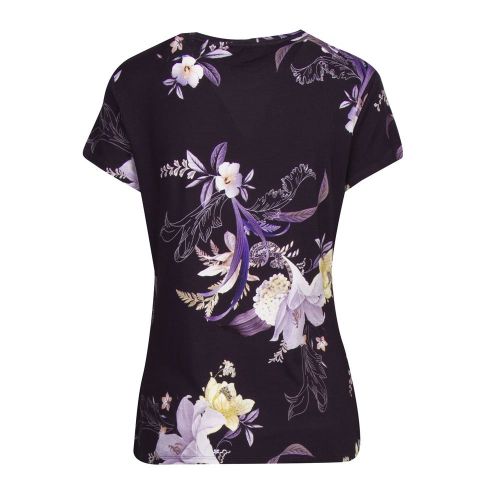 Womens Navy Dancie Decadence Print S/s T Shirt 87803 by Ted Baker from Hurleys