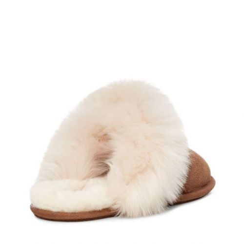 Womens Chestnut Scuff Sis Slippers 98410 by UGG from Hurleys