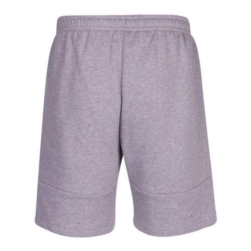 Mens Grey Marl Tape Story Sweat Shorts 103384 by Lacoste from Hurleys