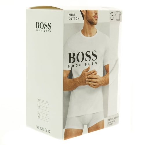 Mens Open Blue 3 Pack Loungewear S/s Tee Shirts 68310 by BOSS from Hurleys
