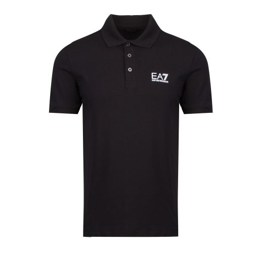 Mens Black Core ID S/s Polo Shirt 57440 by EA7 from Hurleys
