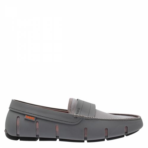 Mens Grey/Black Stride Single Band Keeper Loafer 40918 by Swims from Hurleys