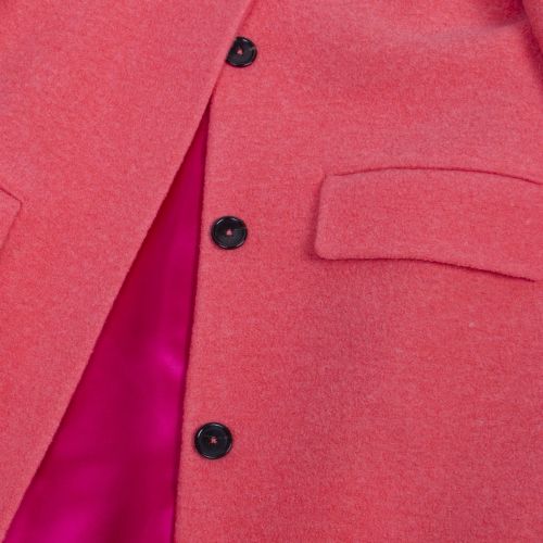Womens Raspberry Tailored Long Coat 52421 by PS Paul Smith from Hurleys